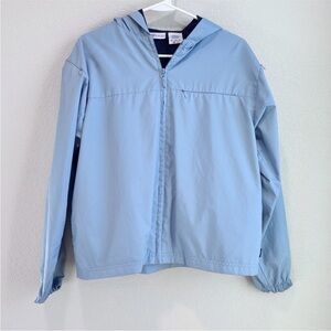 Reebok Blue Lightweight Windbreaker Jacket
